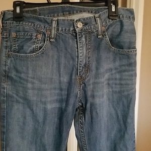 Levis 527 blue jeans very good condition
